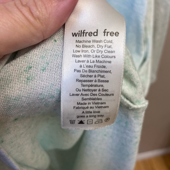 🌿Wilfred Aritzia Gail light knit dress Xs - Picture 3 of 5